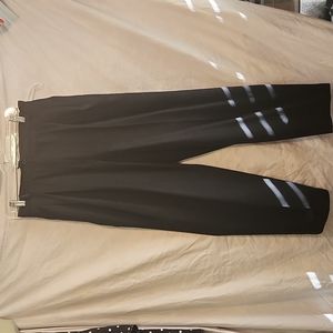Vtg Womens Phrophecy 100% Wool Black Trousers Sz 10P